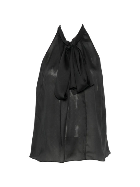  Tom Ford Patterned Halterneck Top - Negro 