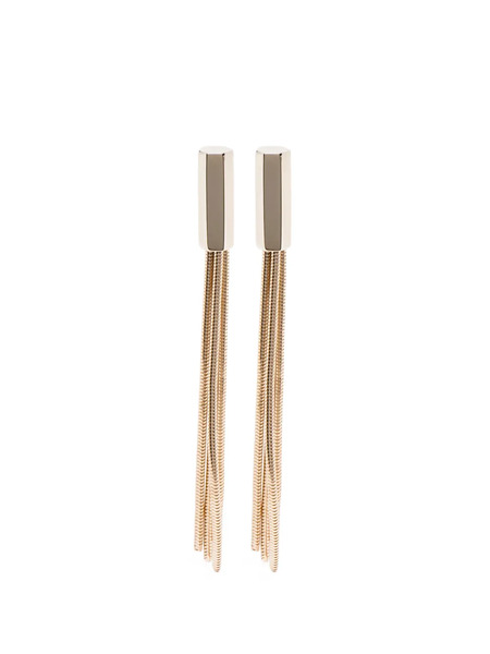  Tom Ford Pendientes De Cadena Con Borla - Dorado 