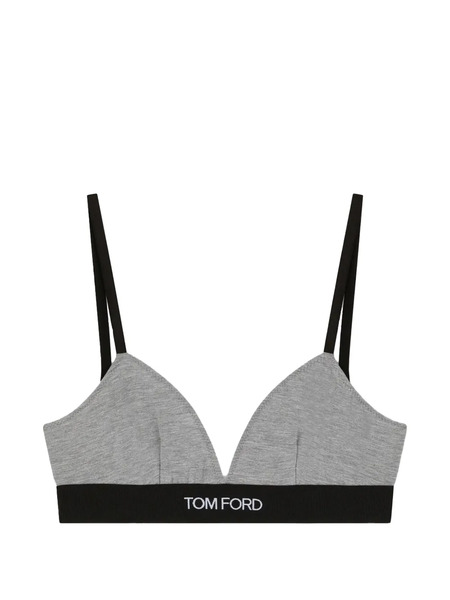  Tom Ford Sujetador Con Diseño Triangular - Gris 
