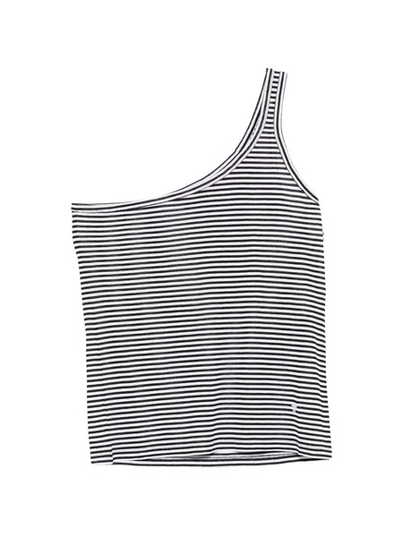  Tom Ford Top A Rayas - Blanco 