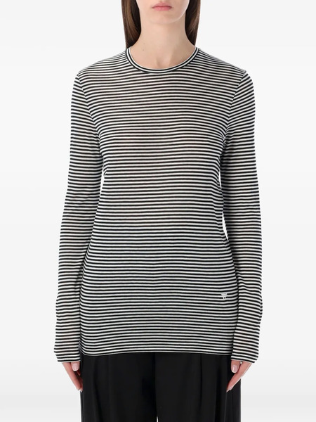  Tom Ford Top A Rayas - Blanco 