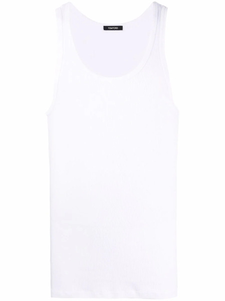  Tom Ford Top Sin Mangas - Blanco 