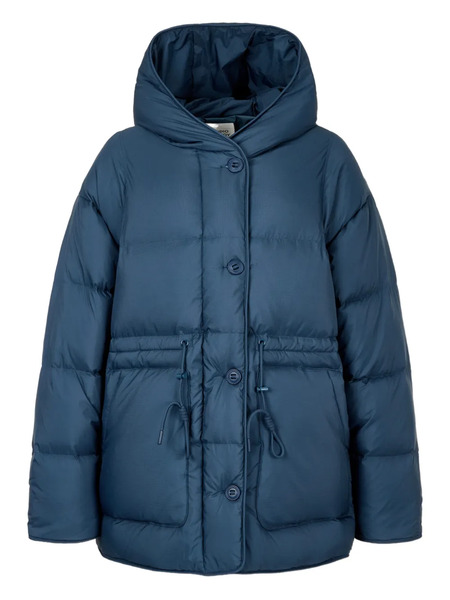  Tomboy Plumífero Con Capucha - Azul 