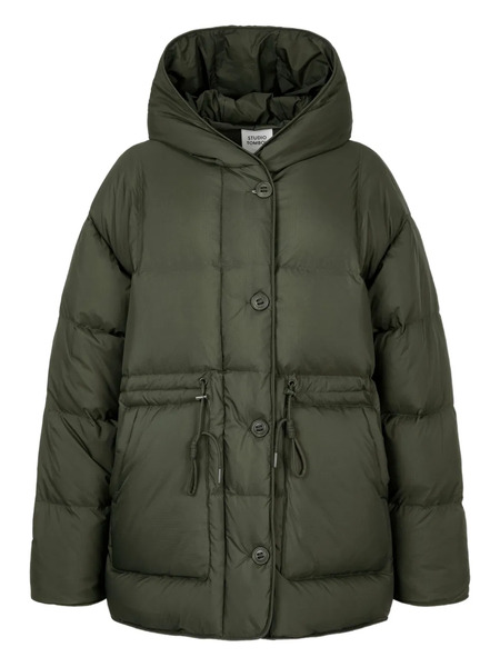  Tomboy Plumífero Con Capucha - Verde 