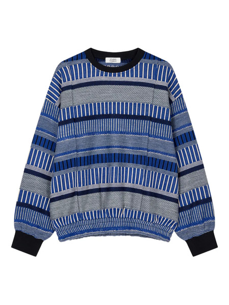  Tomboy Sudadera Estampada - Azul 