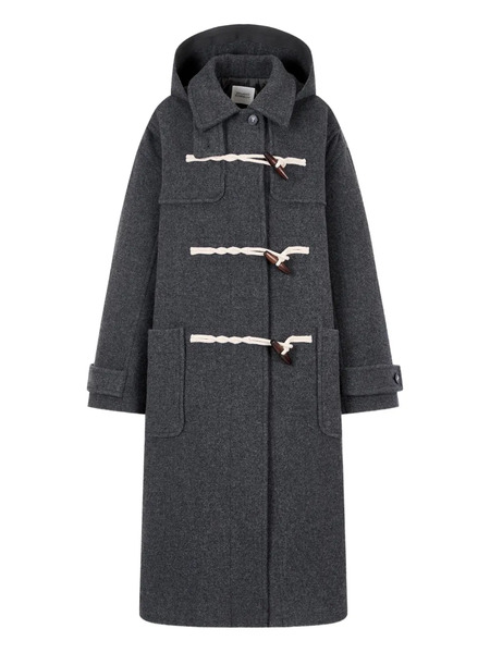  Tomboy Trenca Con Capucha - Gris 