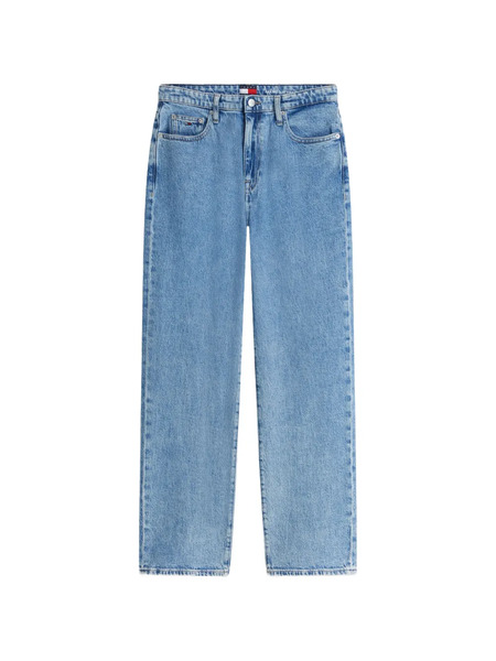  Tommy Hilfiger Vaqueros Rectos Con Parche Del Logo - Azul 