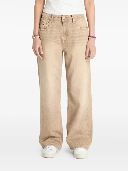  Tommy Jeans Vaqueros Mia Mr Relaxed Rectos - Neutro 