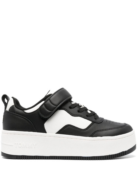  Tommy Jeans Zapatillas Con Plataforma Plana - Negro 