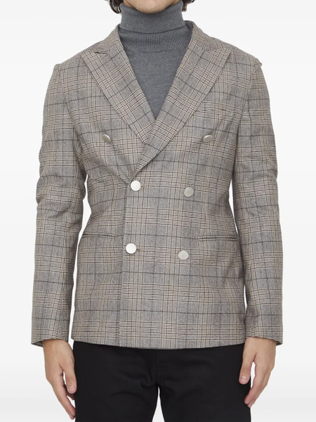  Tonello Blazer A Cuadros - Neutro 