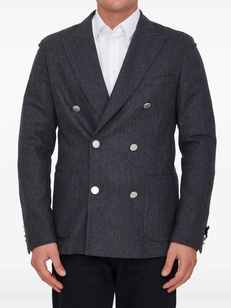  Tonello Blazer Con Doble Botonadura - Gris 