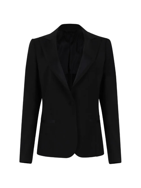  Tonello Blazer Con Solapas De Pico - Negro 