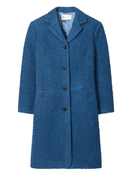  Tory Burch Abrigo Con Botones - Azul 