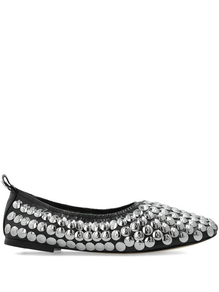  Tory Burch Bailarinas Con Apliques - Negro 