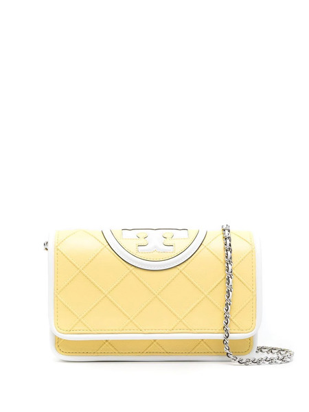  Tory Burch Bandolera Acolchada - Amarillo 