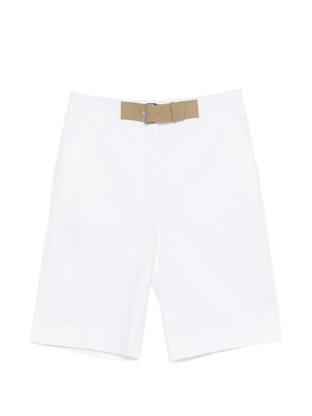  Tory Burch Bermudas Double T - Blanco 