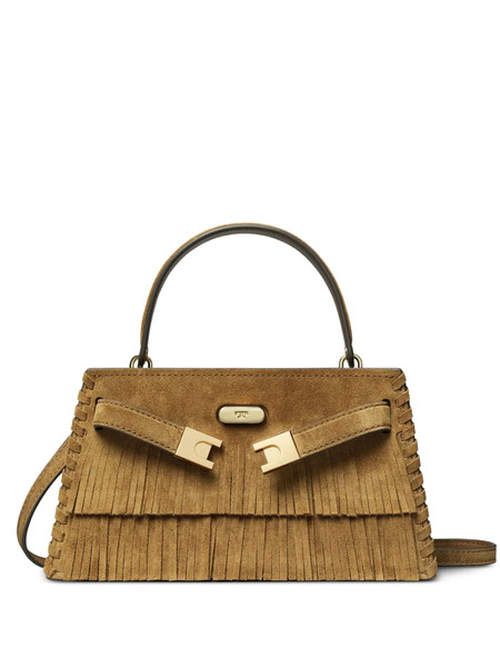  Tory Burch Bolso Shopper Lee Radziwill Mini - Marrón 