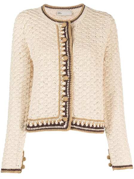  Tory Burch Cárdigan Con Botones - Neutro 