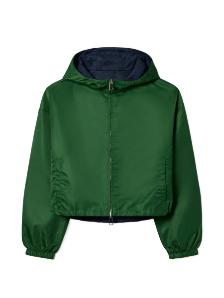  Tory Burch Chaqueta Corta Reversible - Verde 