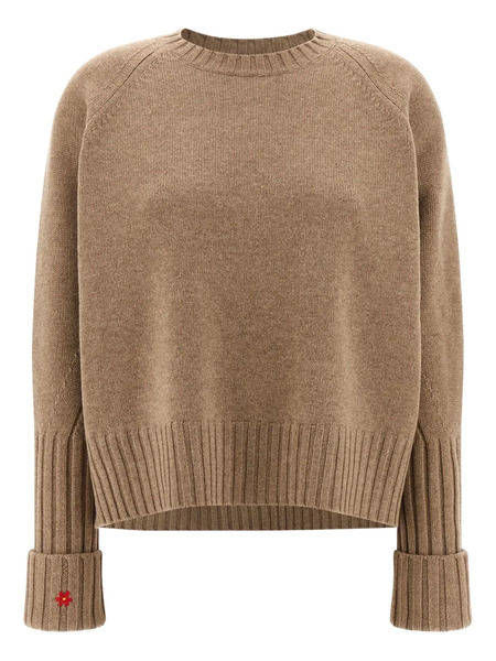  Tory Burch Jersey Con Bordado Floral - Neutro 