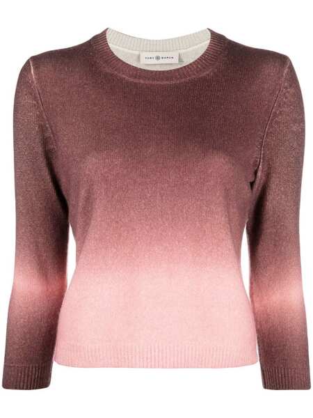  Tory Burch Jersey Con Efecto Degradado - Rosa 