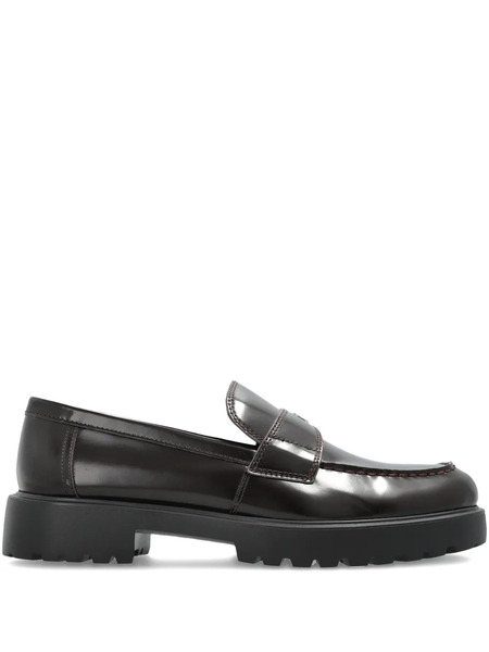  Tory Burch Mocasines Double T - Marrón 