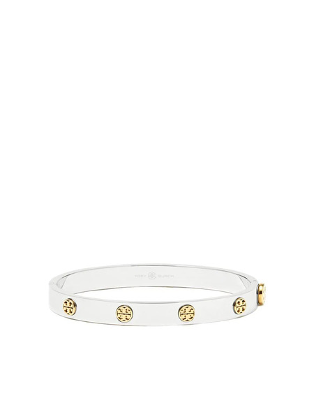  Tory Burch Pulsera Con Bisagra Miller - Plateado 
