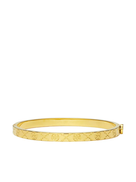  Tory Burch Pulsera T Monogram - Dorado 