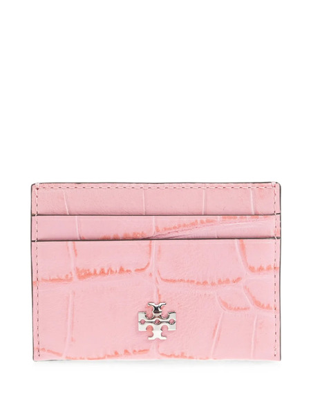  Tory Burch Tarjetero Charlie Acolchado - Rosa 