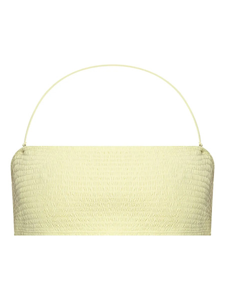  Tory Burch Top De Bikini Fruncido - Amarillo 
