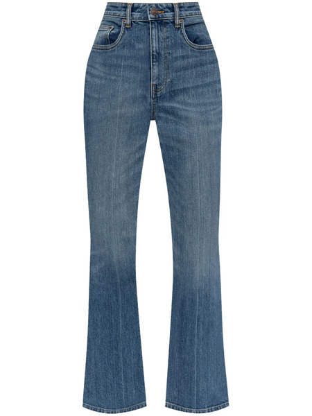  Tory Burch Vaqueros Slim - Azul 