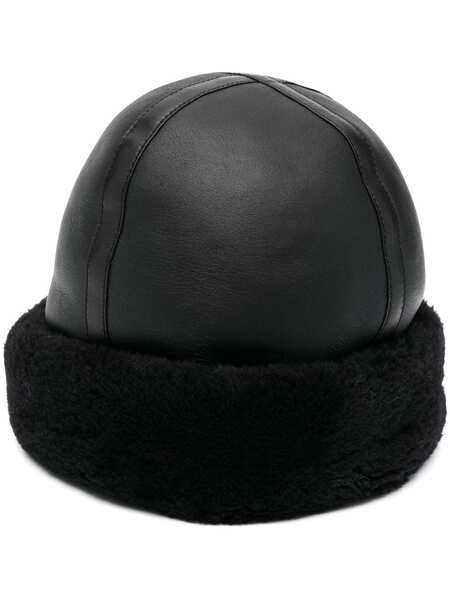  Toteme Gorro Con Borrego - Negro 