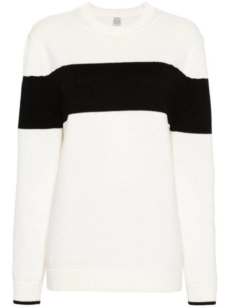  Toteme Jersey A Rayas - Neutro 