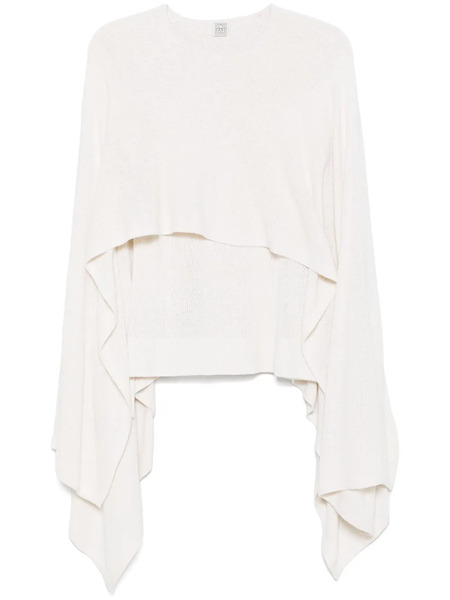  Toteme Jersey Con Capa - Neutro 