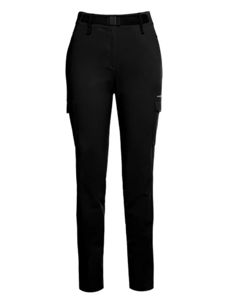  Trangoworld Pantalones Cargo Con Cierre Con Hebilla - Negro 