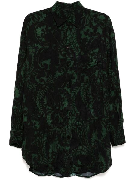  Transit Camisa Con Efecto Arrugado - Negro 