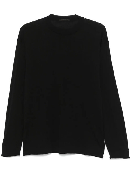  Transit Jersey Con Cuello Redondo - Negro 