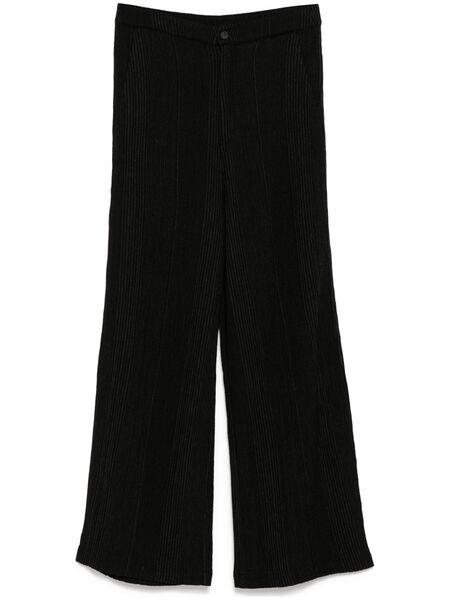  Transit Pantalones Palazzo - Negro 