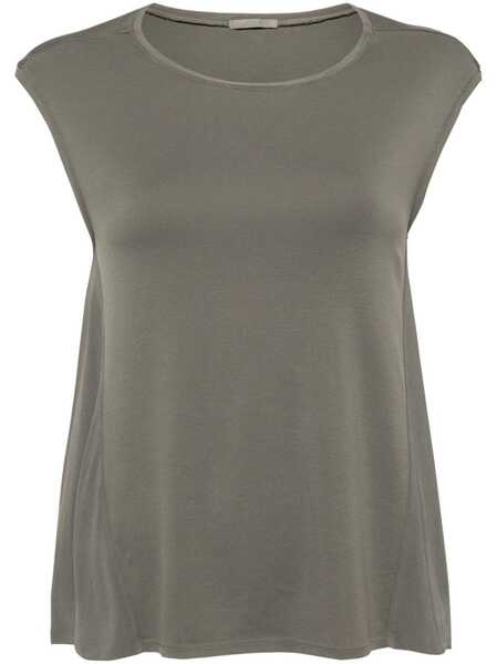  Transit Top Sin Mangas Con Cuello Redondo - Gris 