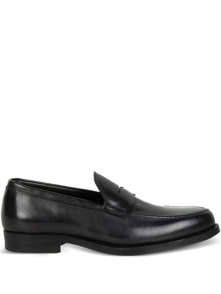  Triver Flight Mocasines De Piel - Negro 