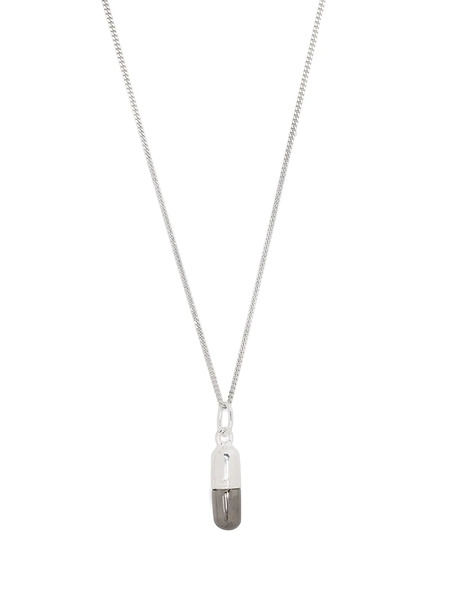  True Rocks Collar Con Píldora Mini - Plateado 