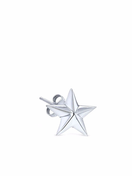  True Rocks Pendiente Con Aplique De Estrella - Plateado 