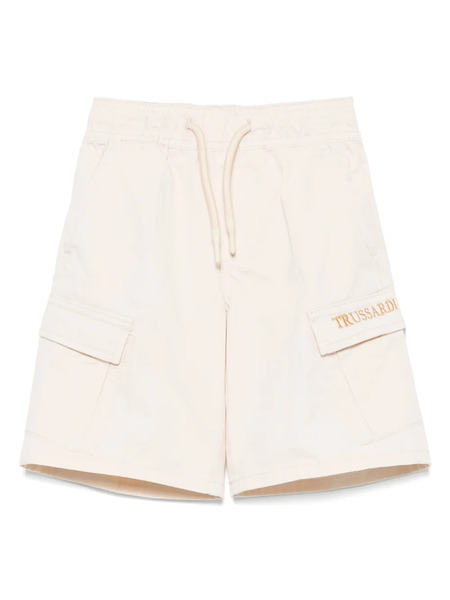 Trussardi Junior Bermudas De Algodón - Neutro 