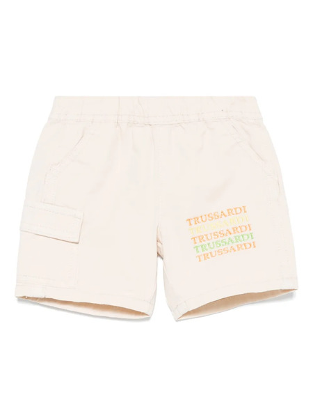  Trussardi Junior Bermudas De Algodón - Neutro 
