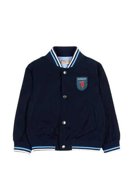  Trussardi Junior Chaqueta Bómber A Rayas - Azul 