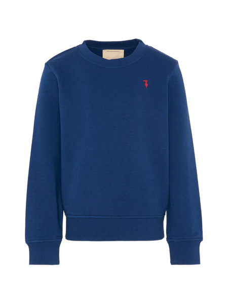  Trussardi Junior Sudadera Con Logo - Azul 