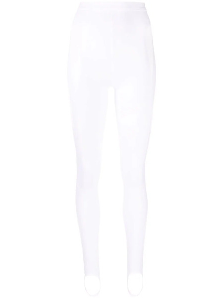  Ttswtrs Leggins Con Logo Estampado - Blanco 
