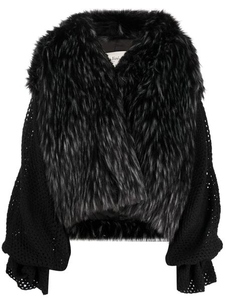  Tu Lizé Chaqueta Oversize - Negro 