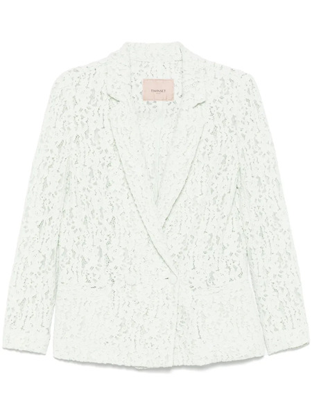  Twinset Blazer De Encaje - Verde 