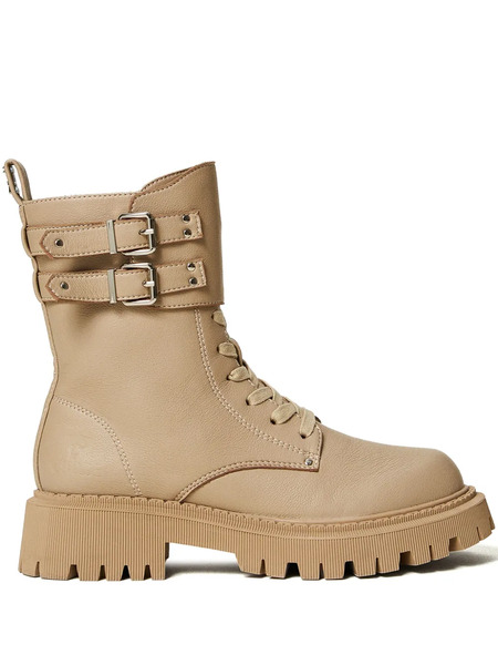 Twinset Botas Militares Myfo - Neutro 
